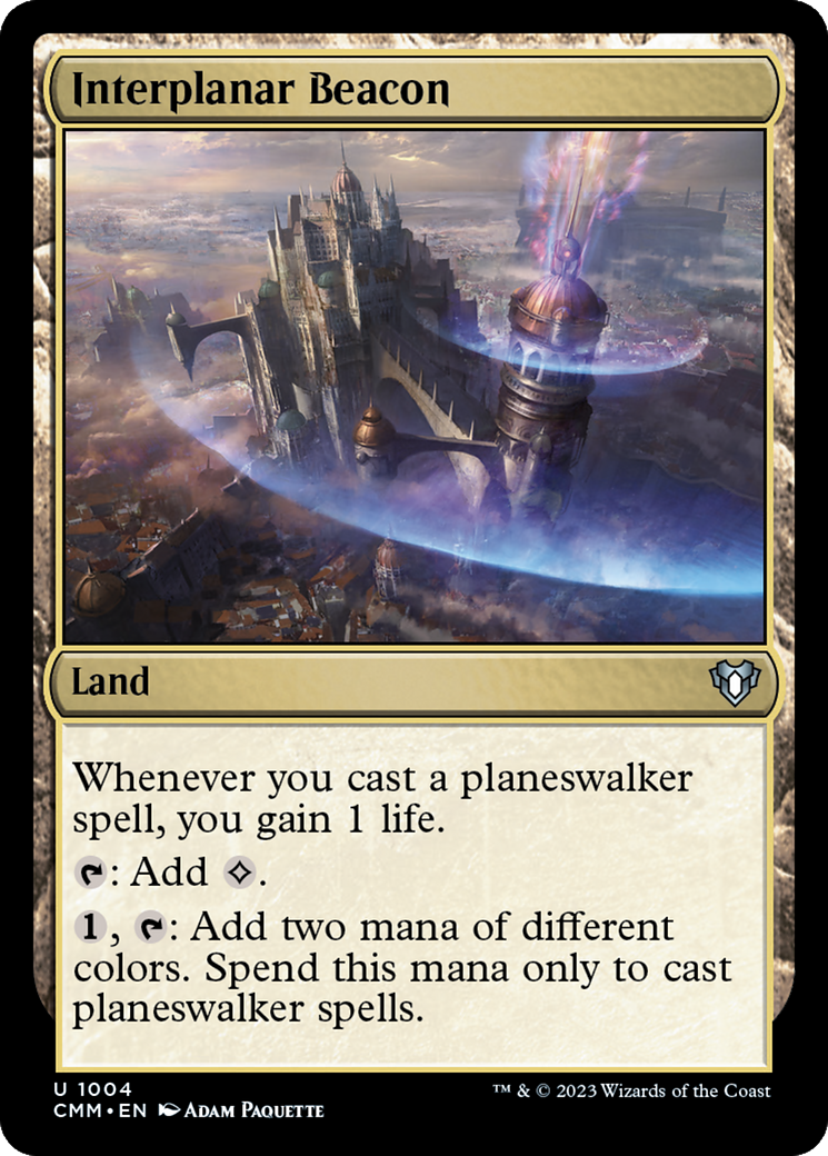 Interplanar Beacon [Commander Masters] | Deep Dive Games St. Marys