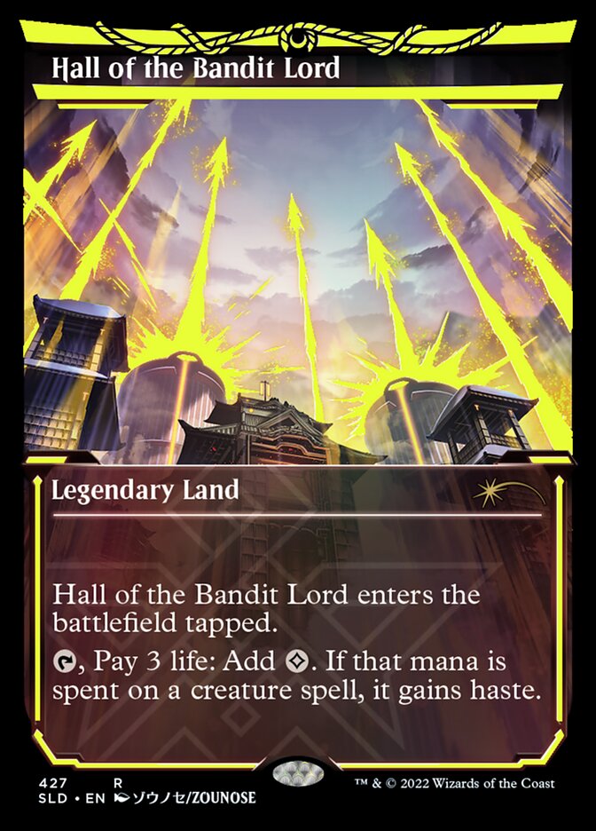 Hall of the Bandit Lord (Neon Ink Yellow) [Secret Lair Drop Series] | Deep Dive Games St. Marys