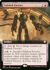 Vulshok Factory (Extended Art) [Phyrexia: All Will Be One Commander] | Deep Dive Games St. Marys