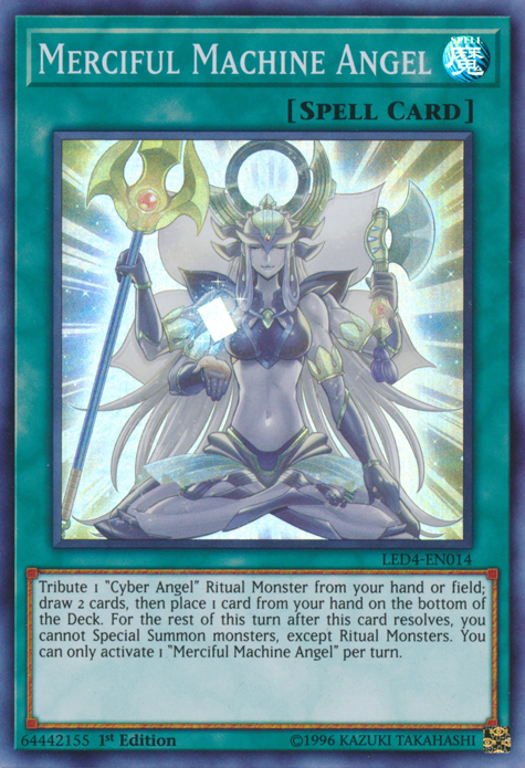 Merciful Machine Angel [LED4-EN014] Super Rare | Deep Dive Games St. Marys