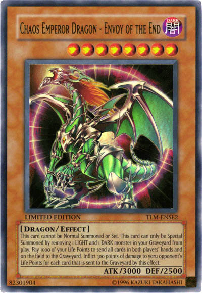 Chaos Emperor Dragon - Envoy of the End [TLM-ENSE2] Ultra Rare | Deep Dive Games St. Marys