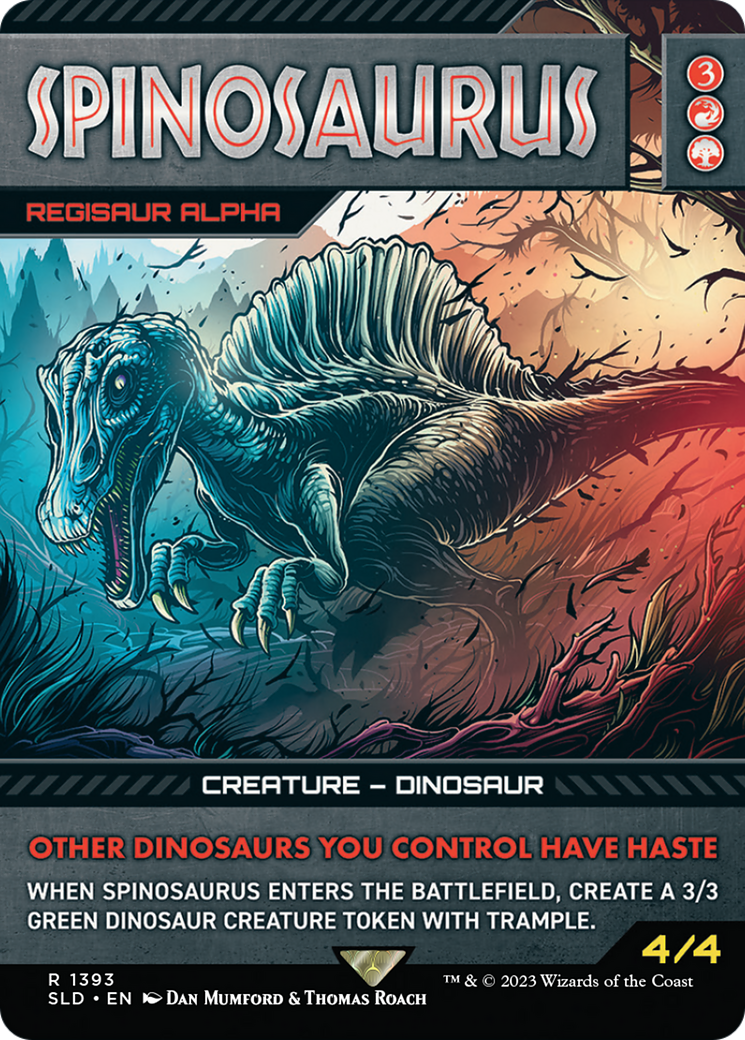 Spinosaurus - Regisaur Alpha [Secret Lair Drop Series] | Deep Dive Games St. Marys