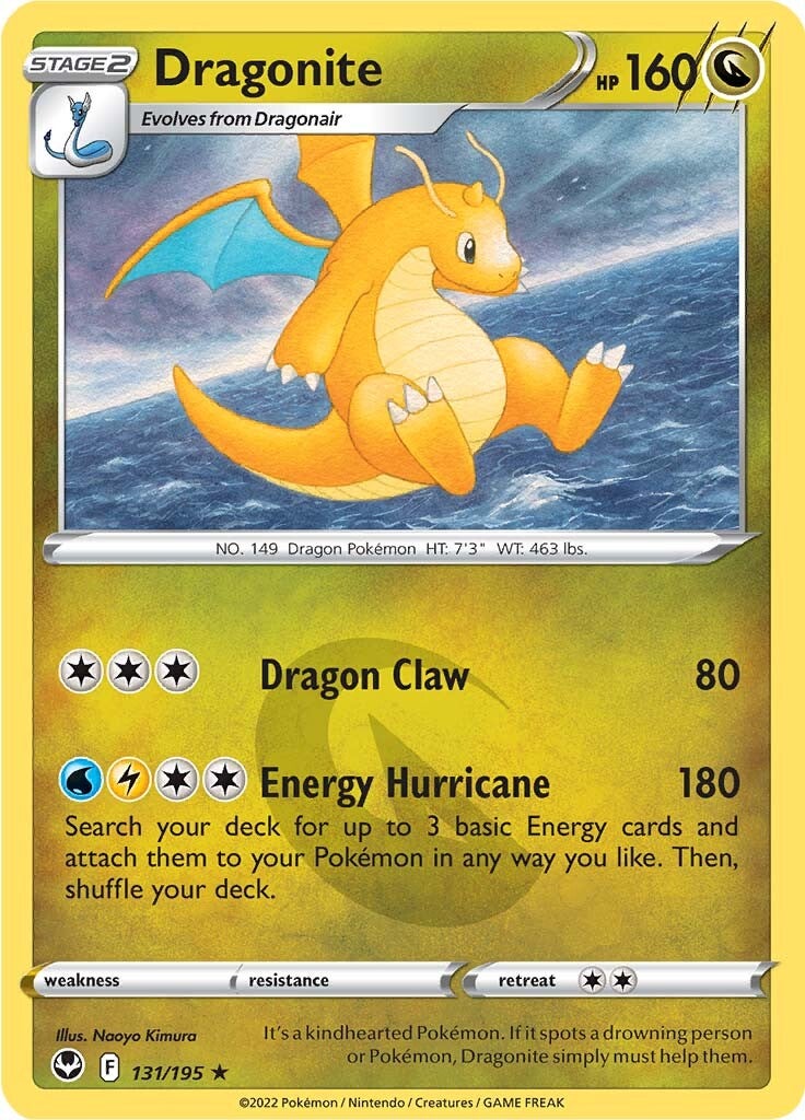 Dragonite (131/195) [Sword & Shield: Silver Tempest] | Deep Dive Games St. Marys