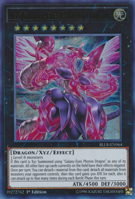 Neo Galaxy-Eyes Photon Dragon [BLLR-EN064] Ultra Rare | Deep Dive Games St. Marys