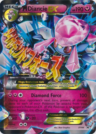 M Diancie EX (XY44) (Jumbo Card) [XY: Black Star Promos] | Deep Dive Games St. Marys