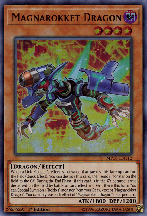 Magnarokket Dragon [MP18-EN112] Ultra Rare | Deep Dive Games St. Marys