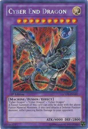 Cyber End Dragon (Alternate Art) [LCGX-EN182] Secret Rare | Deep Dive Games St. Marys