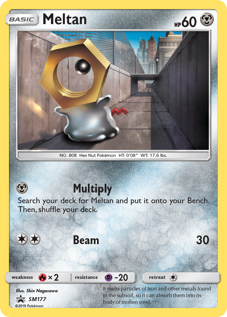 Meltan (SM177) [Sun & Moon: Black Star Promos] | Deep Dive Games St. Marys