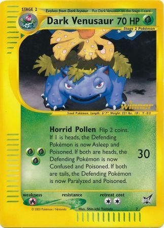 Dark Venusaur (7) (Jumbo Card) [Best of Promos] | Deep Dive Games St. Marys