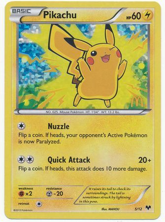 Pikachu (5/12) [McDonald's Promos: 2014 Collection] | Deep Dive Games St. Marys