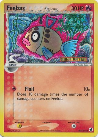 Feebas (49/101) (Delta Species) (Stamped) [EX: Dragon Frontiers] | Deep Dive Games St. Marys