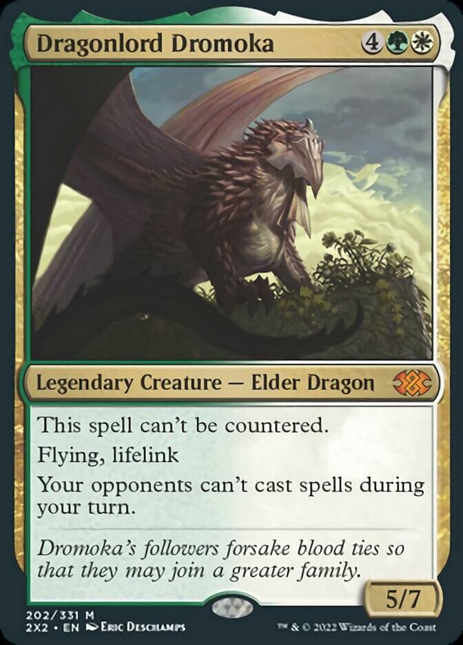 Dragonlord Dromoka [Double Masters 2022] | Deep Dive Games St. Marys