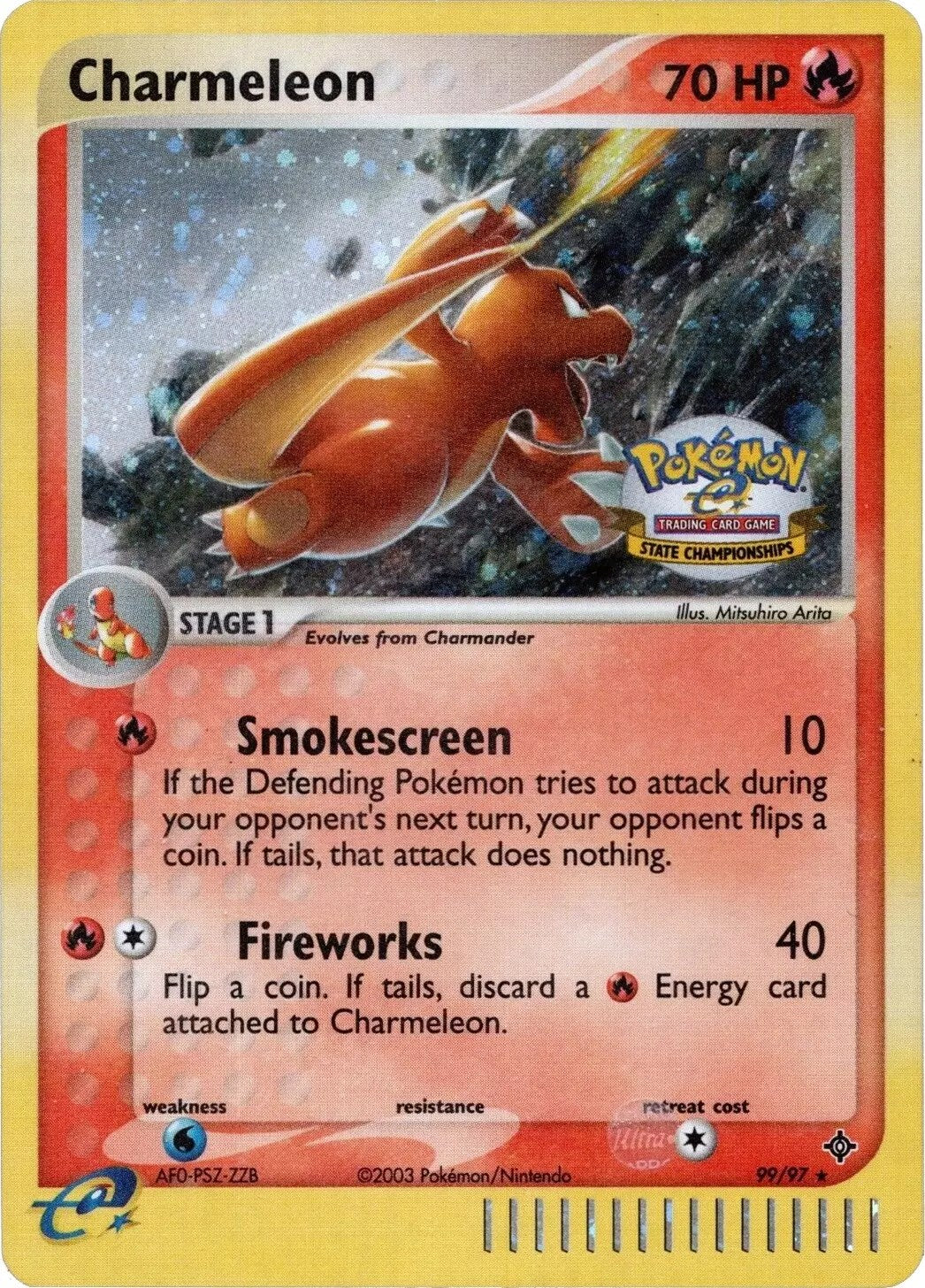 Charmeleon (99/97) (State Championship) [EX: Dragon] | Deep Dive Games St. Marys