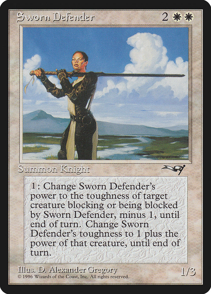 Sworn Defender [Alliances] | Deep Dive Games St. Marys