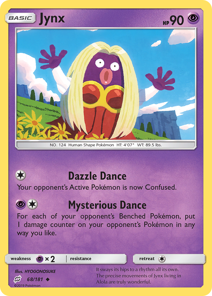 Jynx (68/181) [Sun & Moon: Team Up] | Deep Dive Games St. Marys