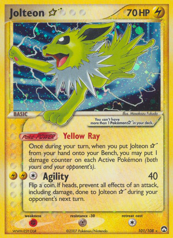 Jolteon Star (101/108) [EX: Power Keepers] | Deep Dive Games St. Marys