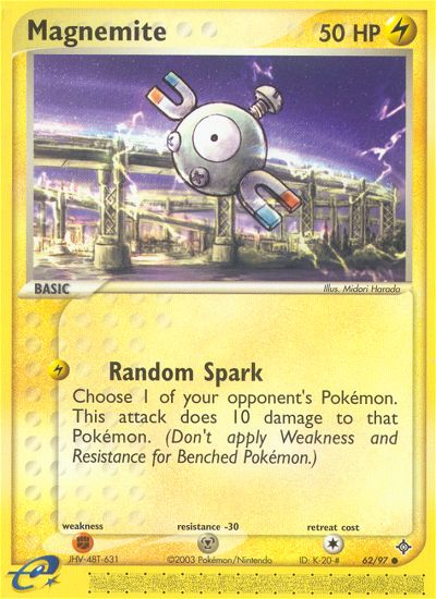 Magnemite (62/97) [EX: Dragon] | Deep Dive Games St. Marys