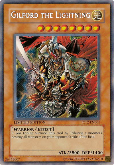 Gilford the Lightning [CT2-EN001] Secret Rare | Deep Dive Games St. Marys