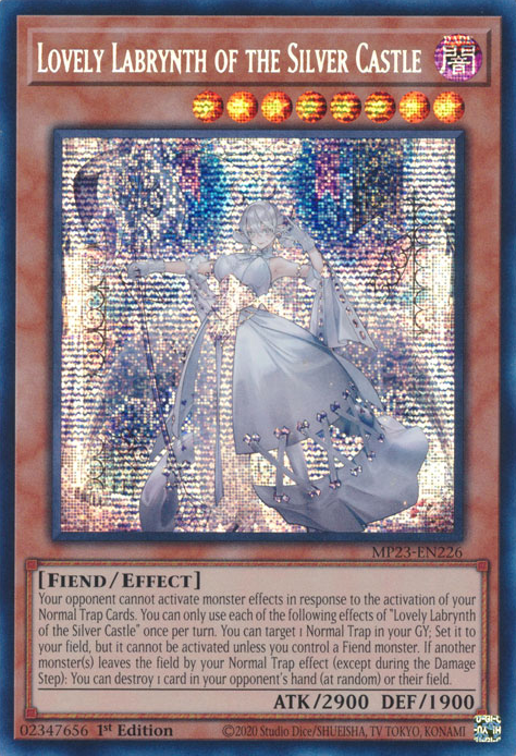 Lovely Labrynth of the Silver Castle [MP23-EN226] Prismatic Secret Rare | Deep Dive Games St. Marys