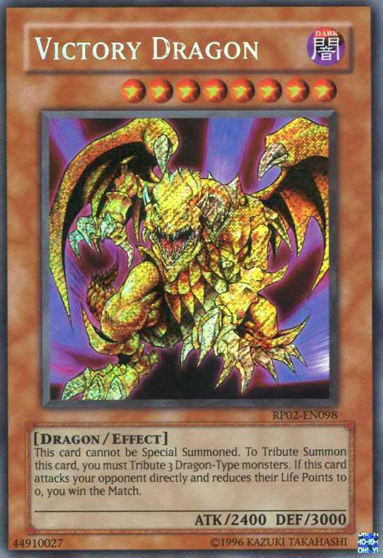 Victory Dragon [RP02-EN098] Secret Rare | Deep Dive Games St. Marys