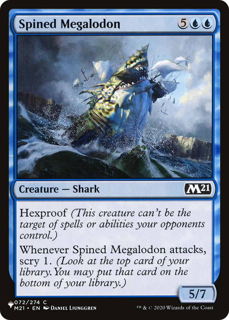 Spined Megalodon [The List] | Deep Dive Games St. Marys