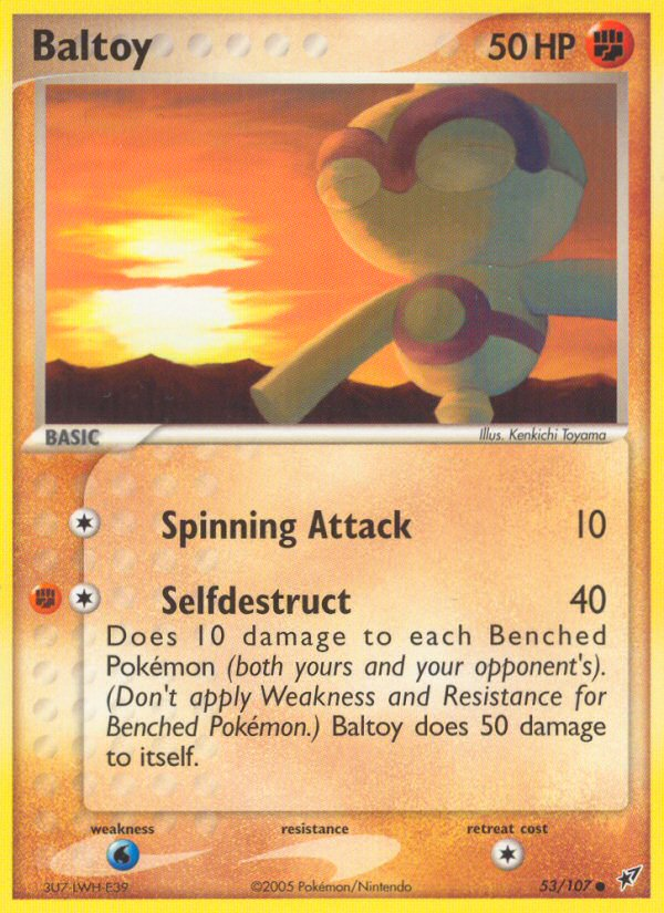 Baltoy (53/107) [EX: Deoxys] | Deep Dive Games St. Marys