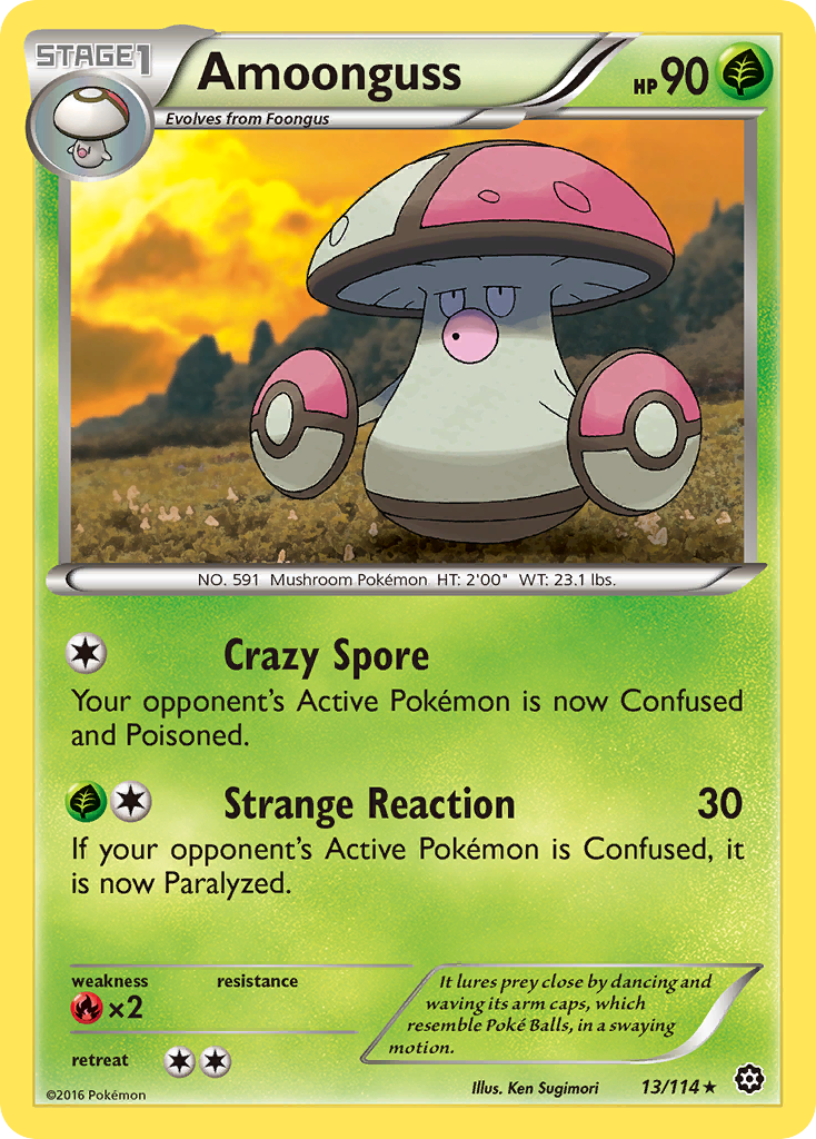 Amoonguss (13/114) [XY: Steam Siege] | Deep Dive Games St. Marys