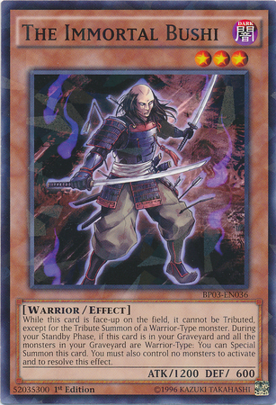 The Immortal Bushi [BP03-EN036] Shatterfoil Rare | Deep Dive Games St. Marys