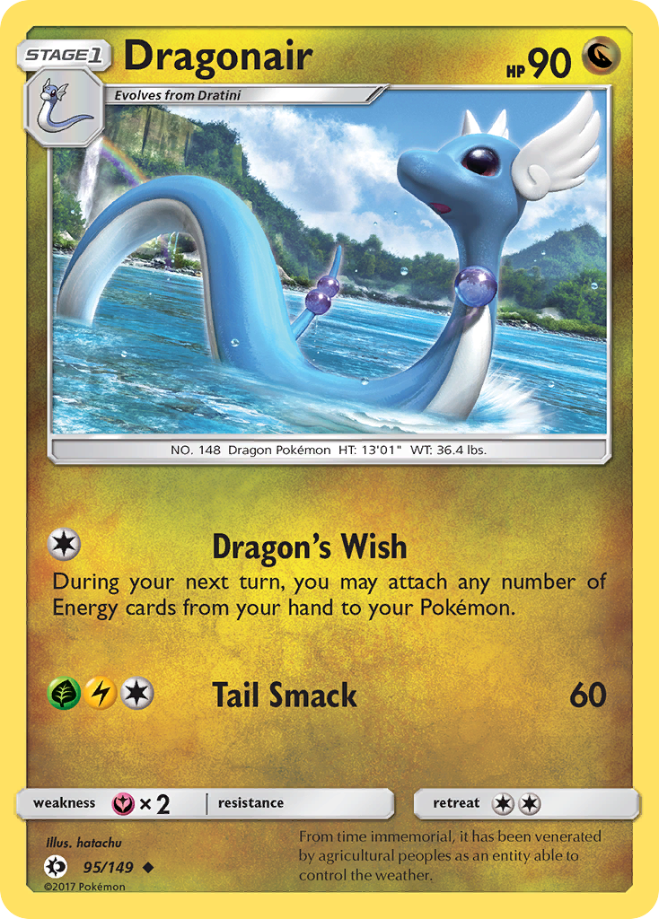 Dragonair (95/149) [Sun & Moon: Base Set] | Deep Dive Games St. Marys