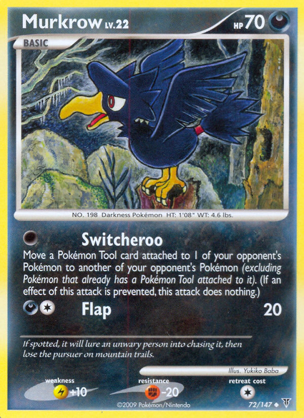 Murkrow (72/147) [Platinum: Supreme Victors] | Deep Dive Games St. Marys