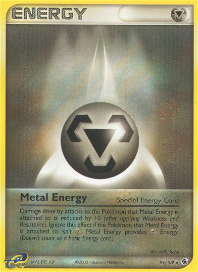 Metal Energy (94/109) [EX: Ruby & Sapphire] | Deep Dive Games St. Marys