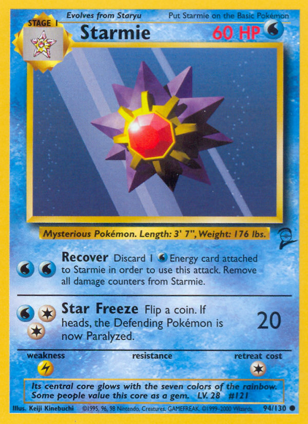 Starmie (94/130) [Base Set 2] | Deep Dive Games St. Marys