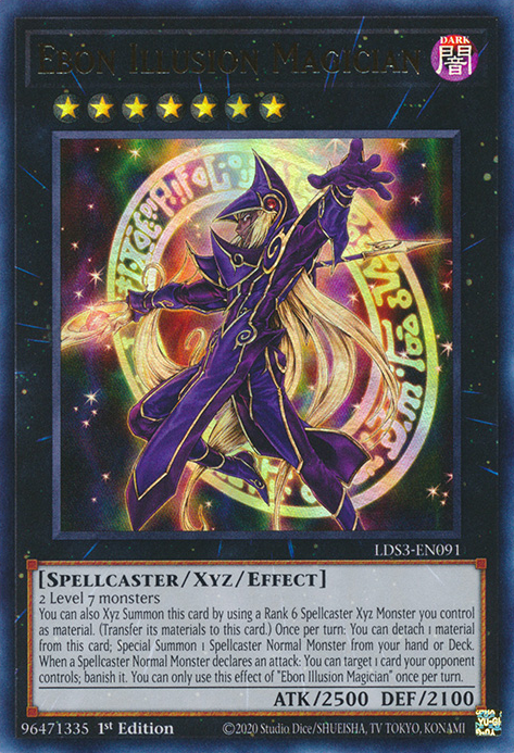 Ebon Illusion Magician [LDS3-EN091] Ultra Rare | Deep Dive Games St. Marys