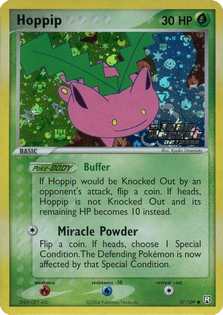 Hoppip (57/109) (Stamped) [EX: Team Rocket Returns] | Deep Dive Games St. Marys