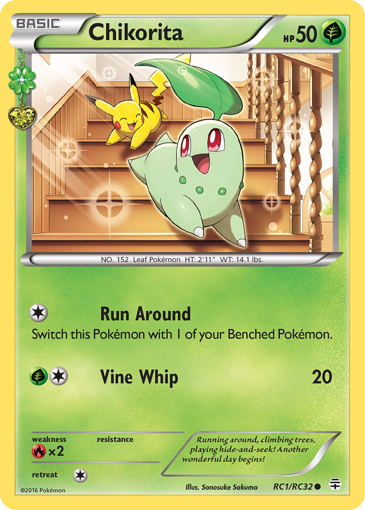 Chikorita (RC1/RC32) [XY: Generations] | Deep Dive Games St. Marys