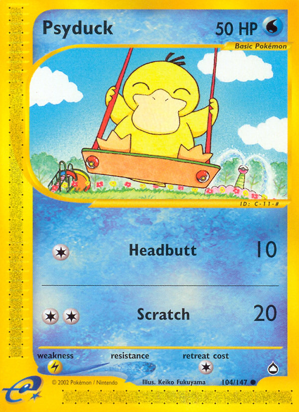 Psyduck (104/147) [Aquapolis] | Deep Dive Games St. Marys