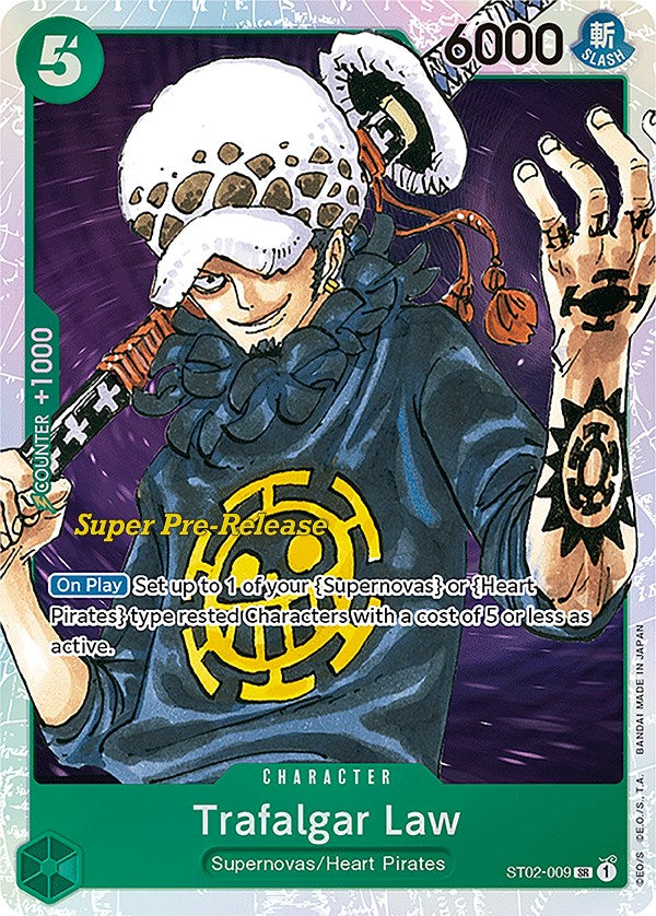 Trafalgar Law [Super Pre-Release Starter Deck: Worst Generation] | Deep Dive Games St. Marys