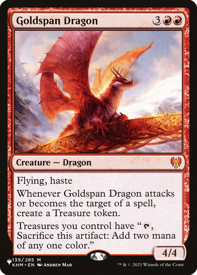 Goldspan Dragon [The List] | Deep Dive Games St. Marys