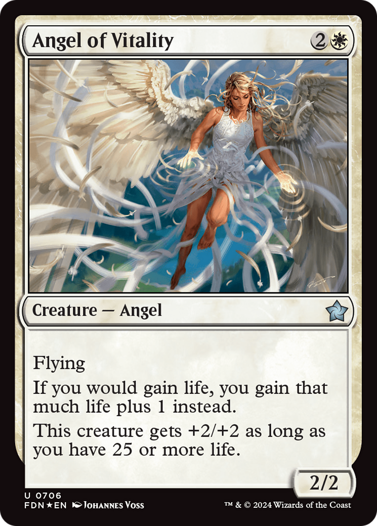 Angel of Vitality [Foundations] | Deep Dive Games St. Marys