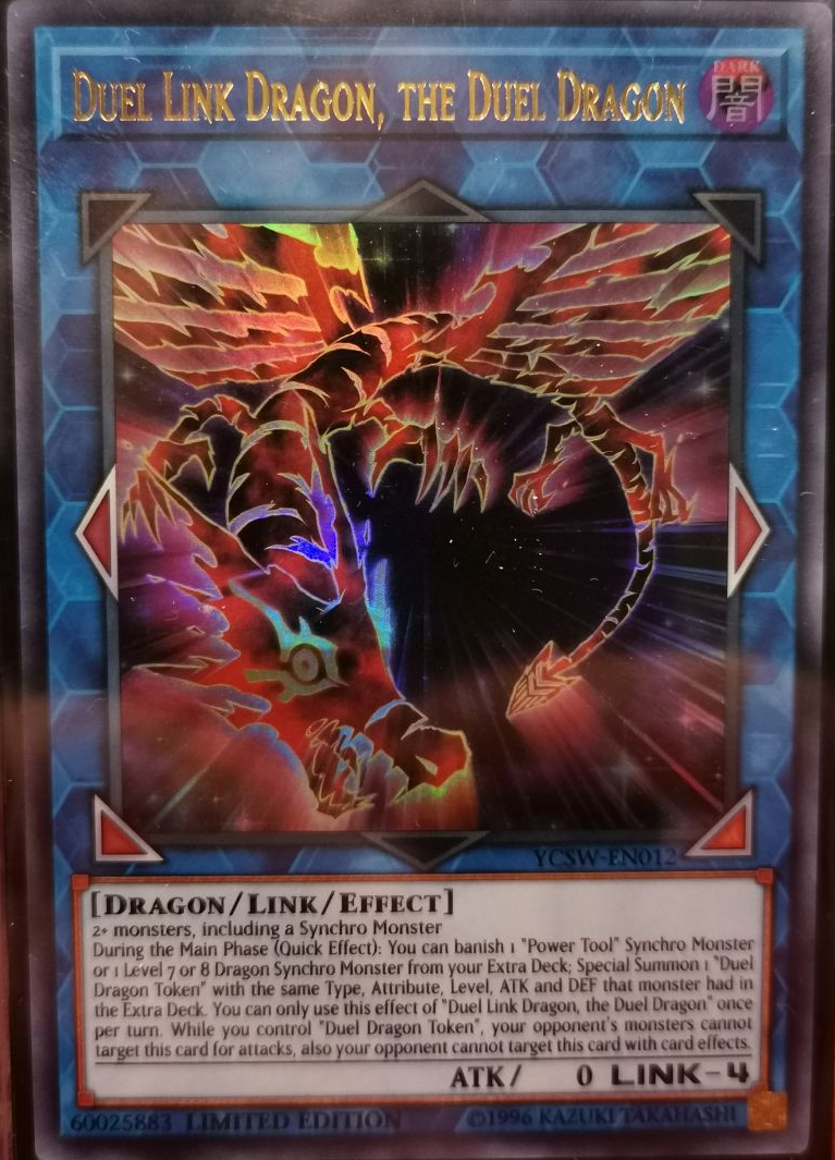 Duel Link Dragon, the Duel Dragon [YCSW-EN012] Ultra Rare | Deep Dive Games St. Marys