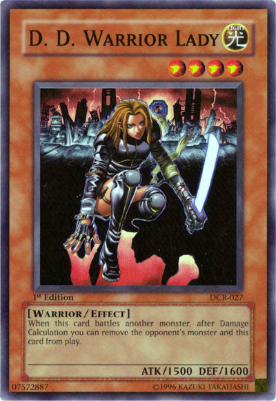 D.D. Warrior Lady [DCR-027] Super Rare | Deep Dive Games St. Marys