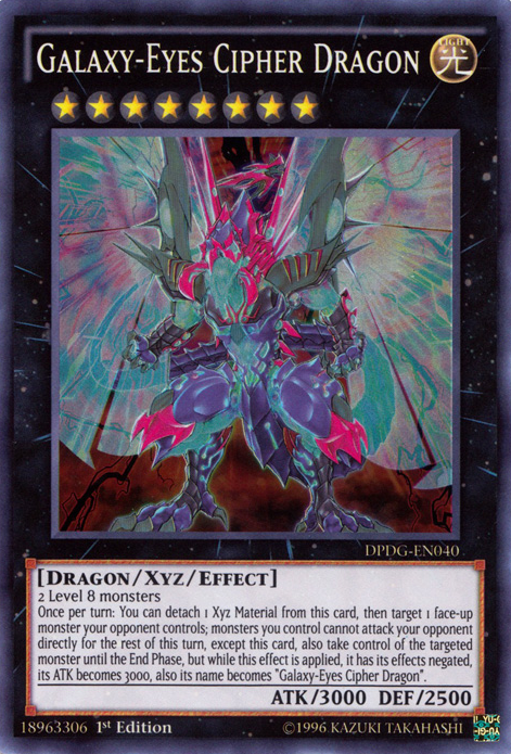 Galaxy-Eyes Cipher Dragon [DPDG-EN040] Super Rare | Deep Dive Games St. Marys