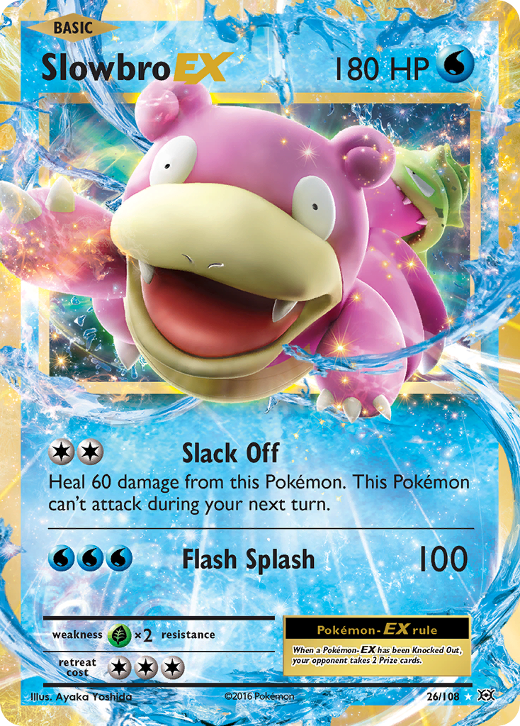 Slowbro EX (26/108) [XY: Evolutions] | Deep Dive Games St. Marys