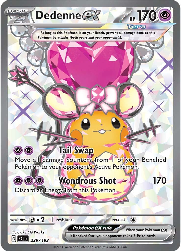 Dedenne ex (239/193) [Scarlet & Violet: Paldea Evolved] | Deep Dive Games St. Marys