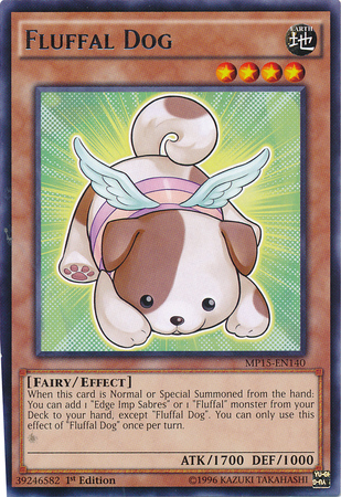 Fluffal Dog [MP15-EN140] Rare | Deep Dive Games St. Marys