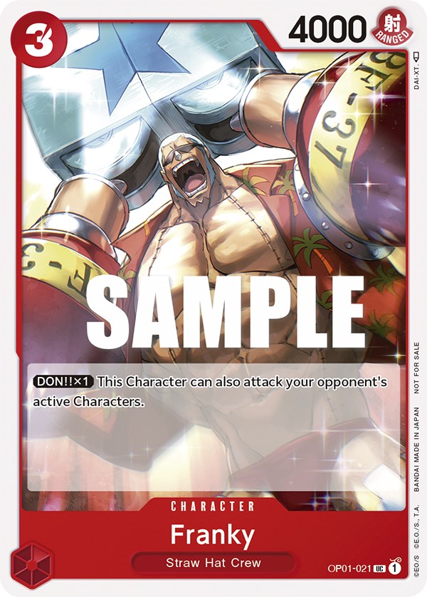 Franky (Tournament Pack Vol. 2) [One Piece Promotion Cards] | Deep Dive Games St. Marys