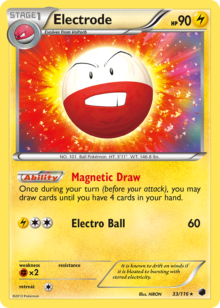 Electrode (33/116) [Black & White: Plasma Freeze] | Deep Dive Games St. Marys