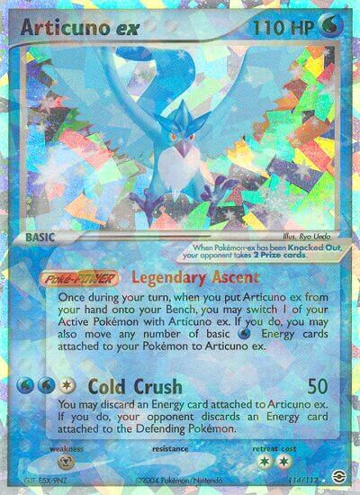 Articuno ex (114/112) [EX: FireRed & LeafGreen] | Deep Dive Games St. Marys