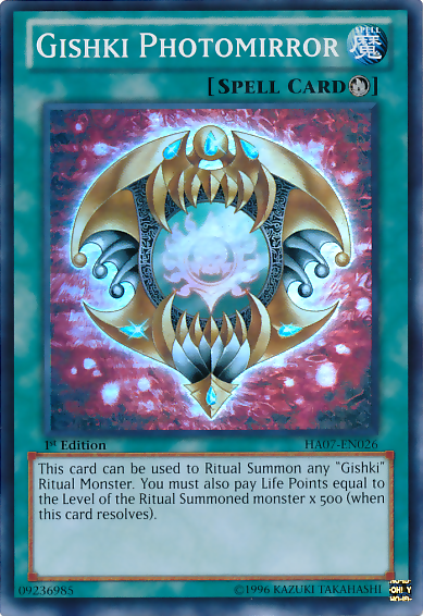 Gishki Photomirror [HA07-EN026] Super Rare | Deep Dive Games St. Marys
