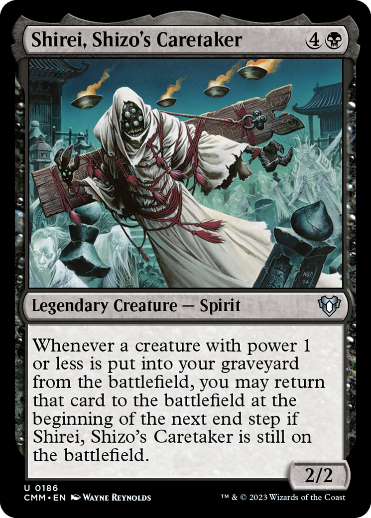 Shirei, Shizo's Caretaker [Commander Masters] | Deep Dive Games St. Marys